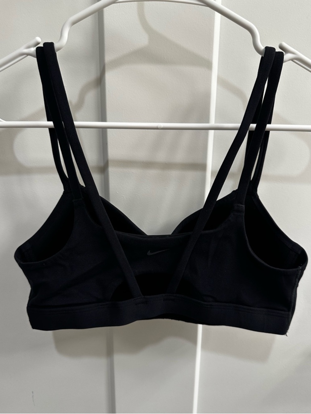 Nike Black Double-Strap Sports Bra - Picture 2 of 3